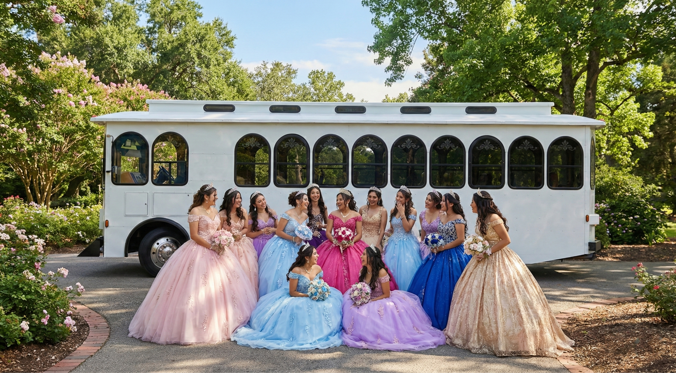trolley quinceaneras (1)
